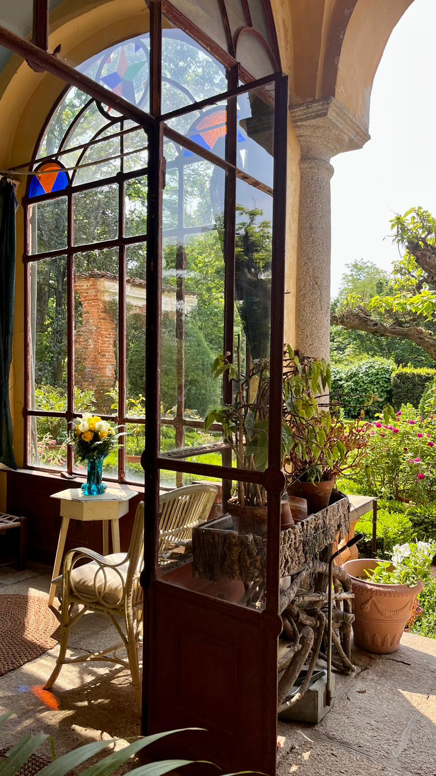 Dettaglio del giardino