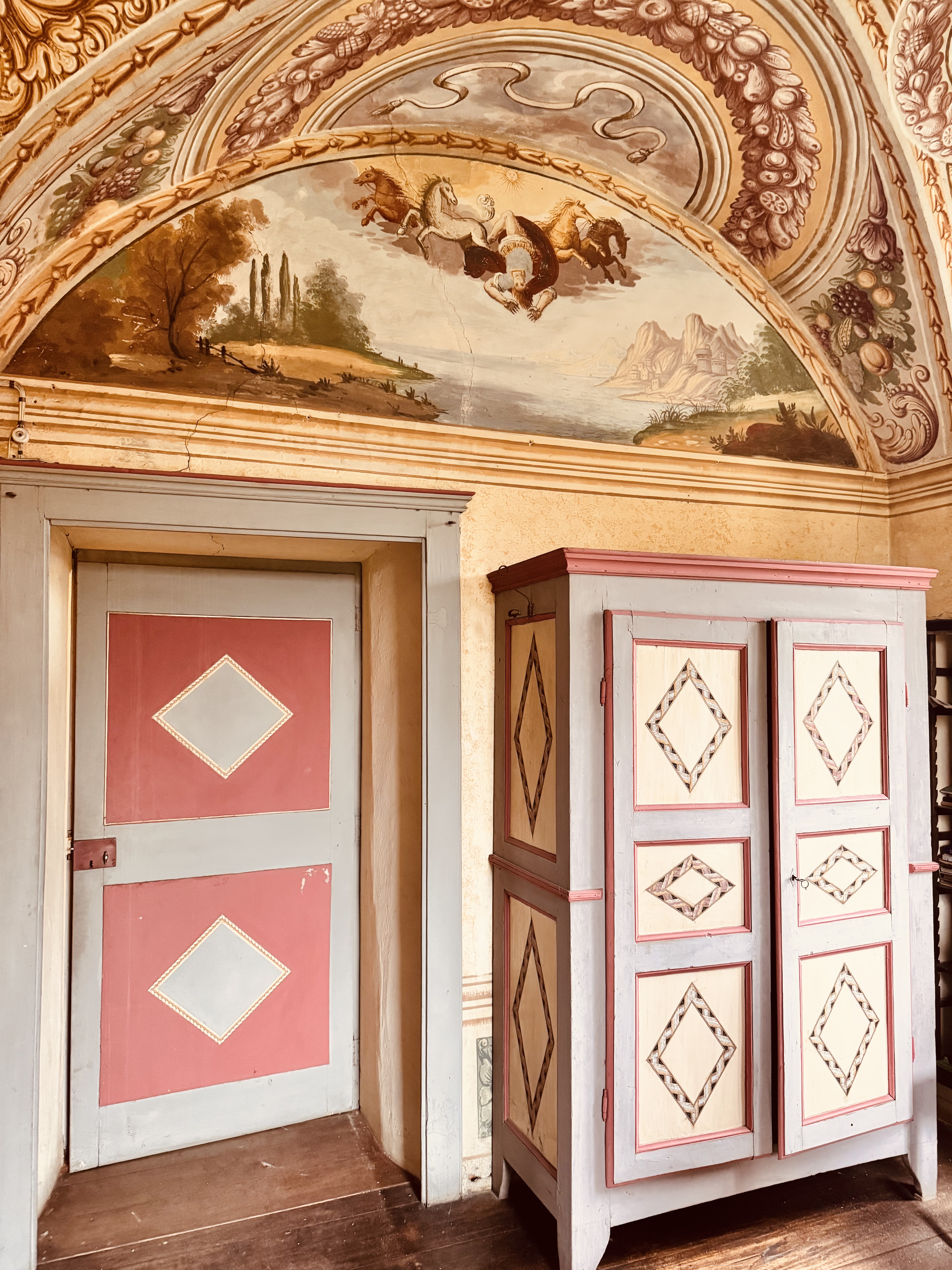 Interno della villa