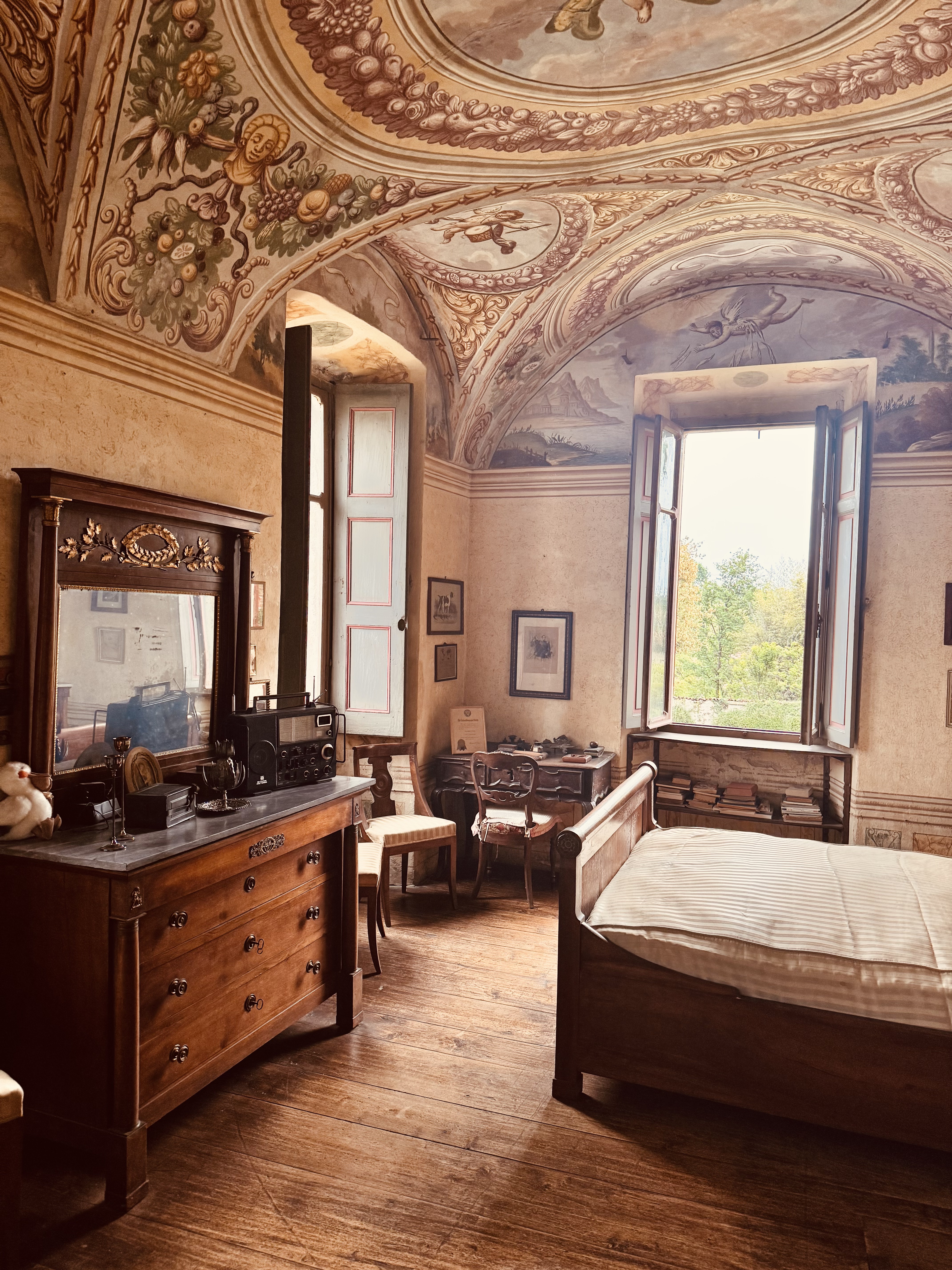 Interno della villa