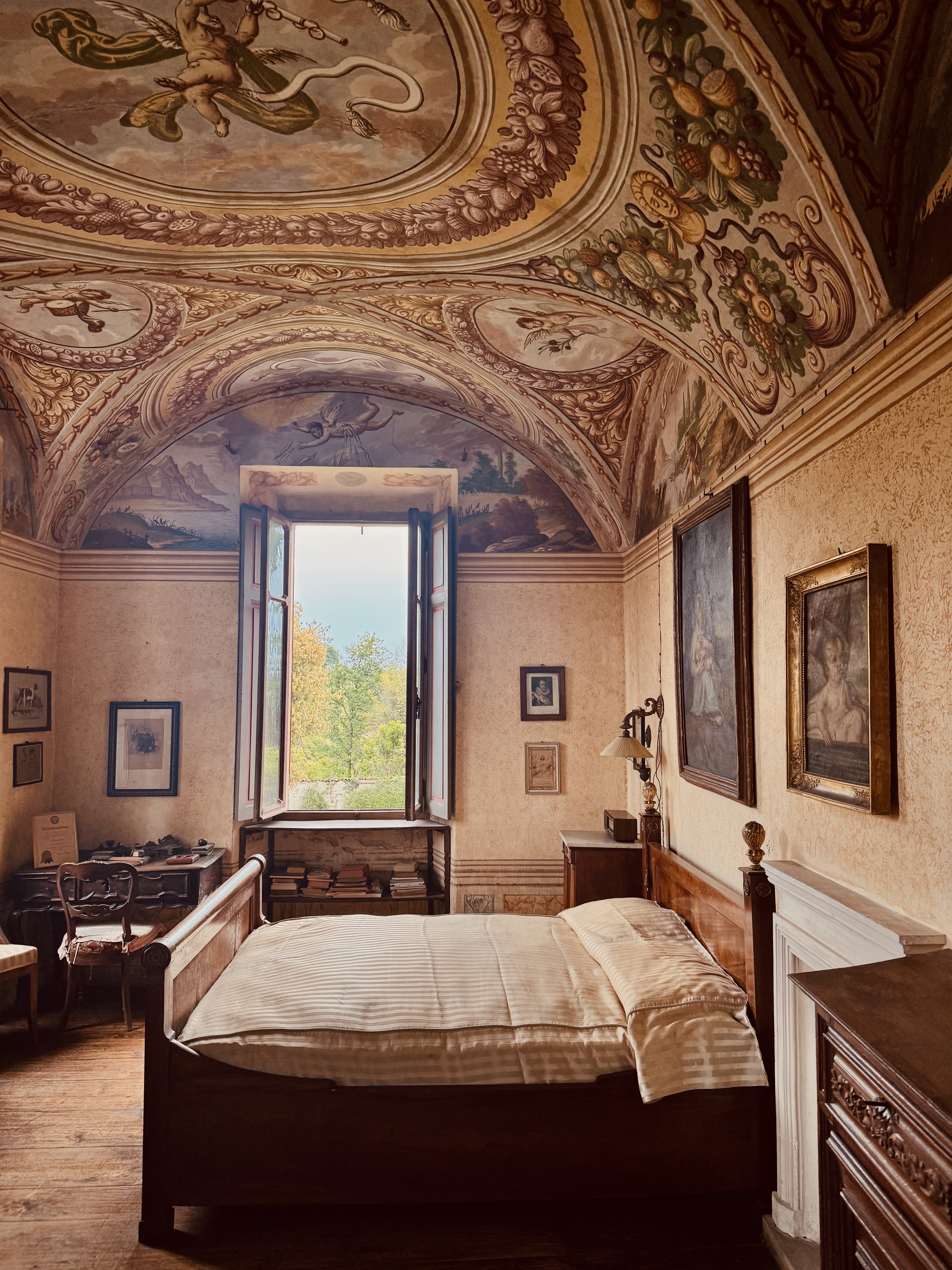 Interno della villa