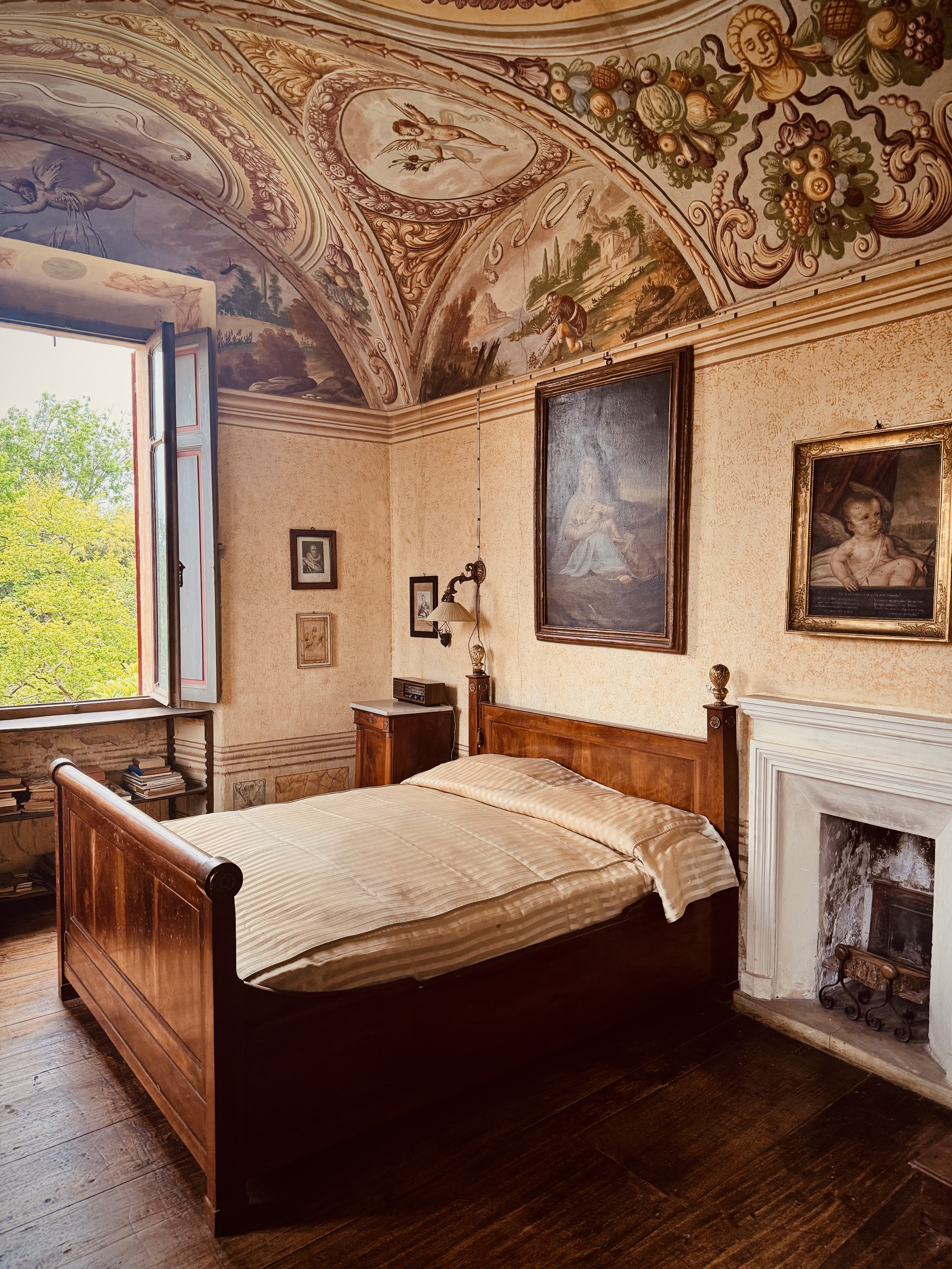 Interno della villa