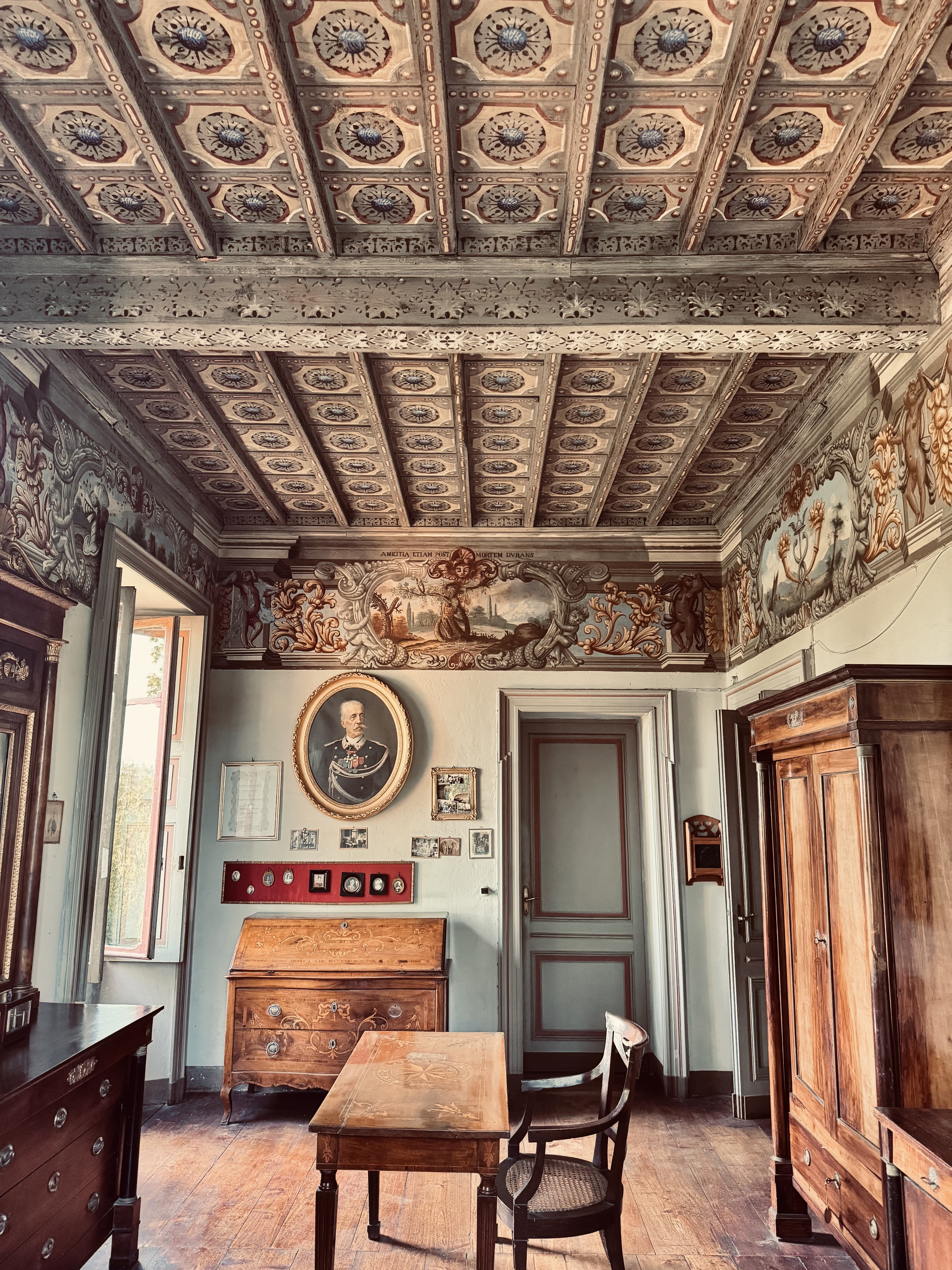 Interno della villa