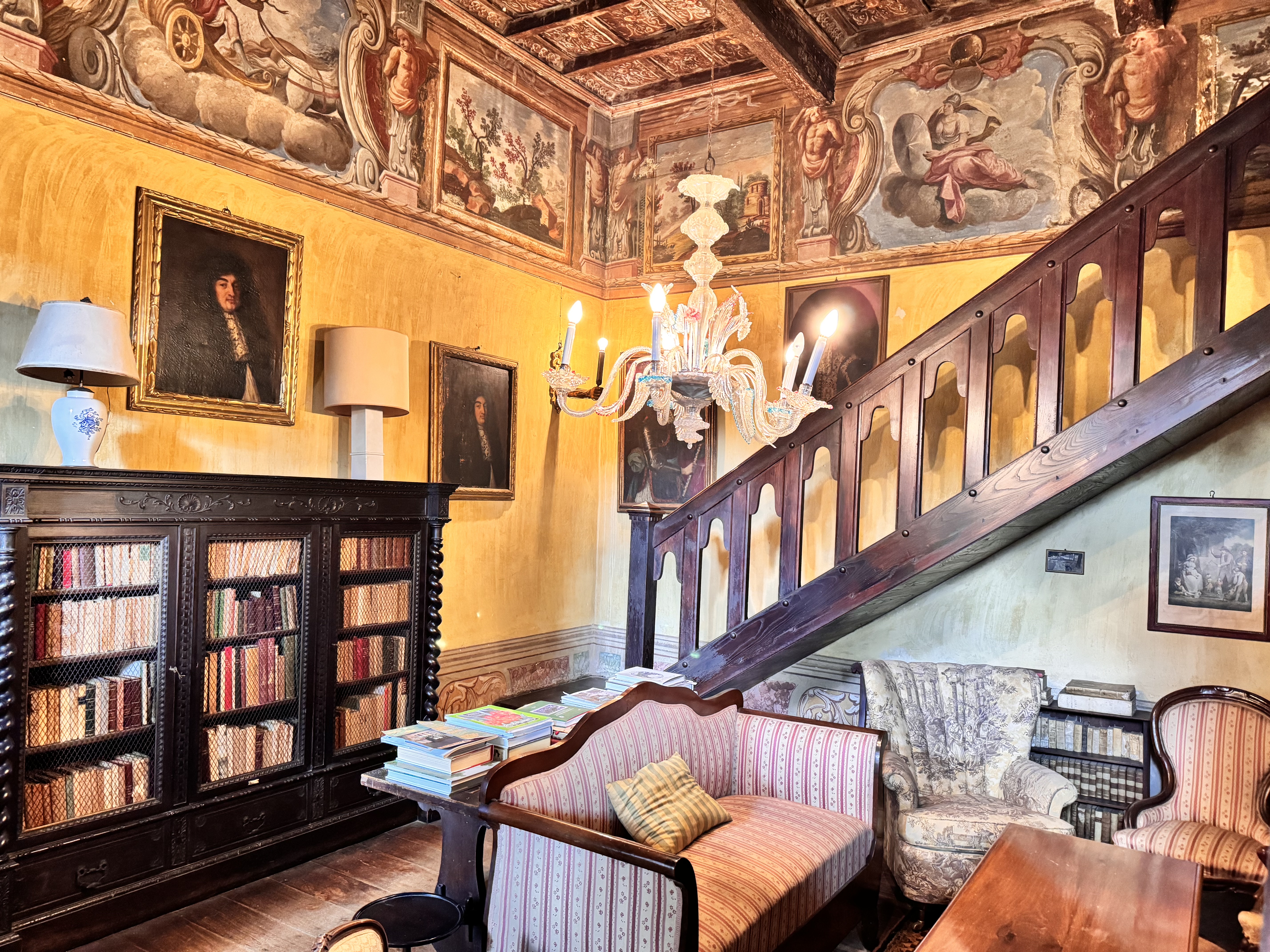 Dettaglio della villa